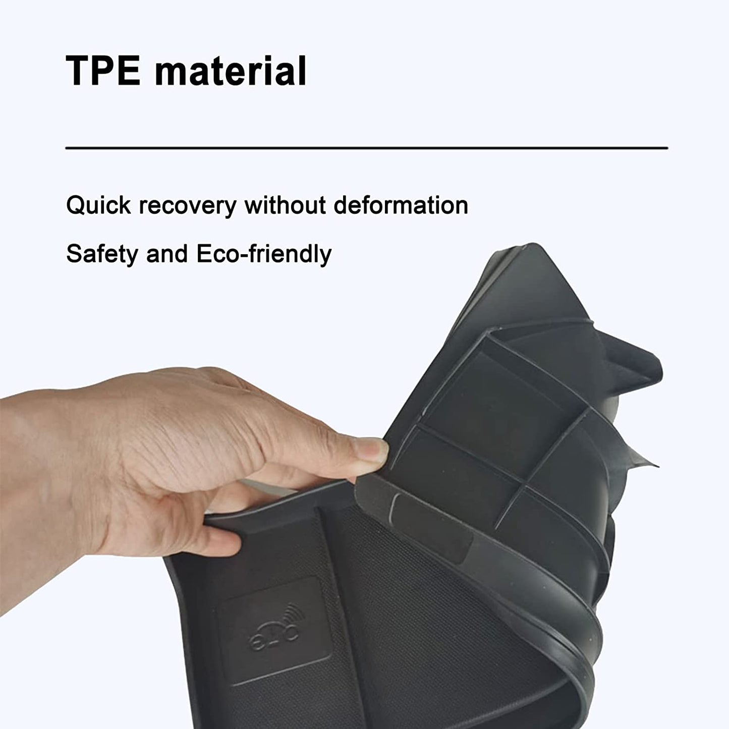 Behind Screen Hidden Storage for Tesla Model 3/Y