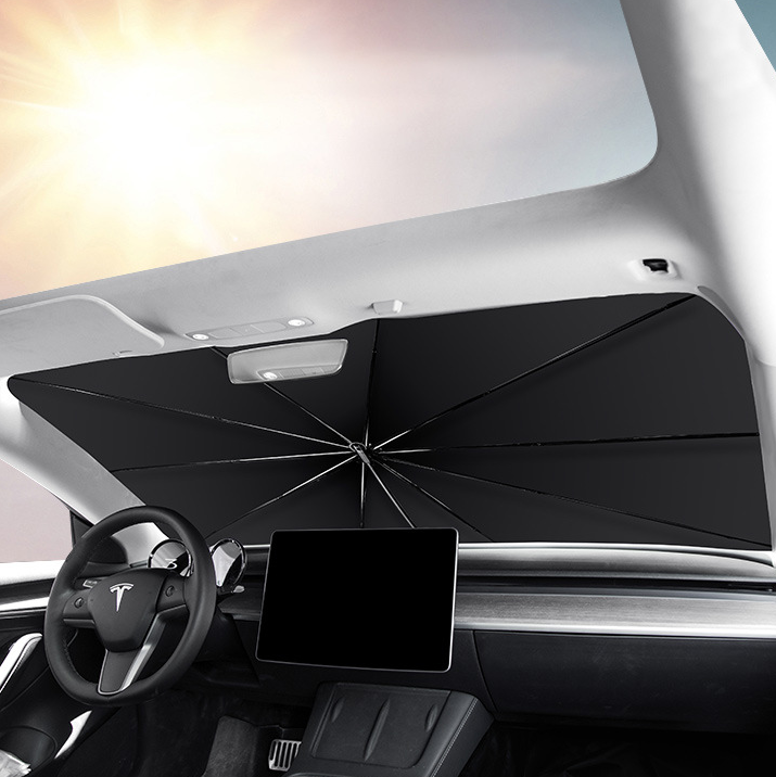 Windshield Sun Shade Umbrella for Tesla Model 3/Y