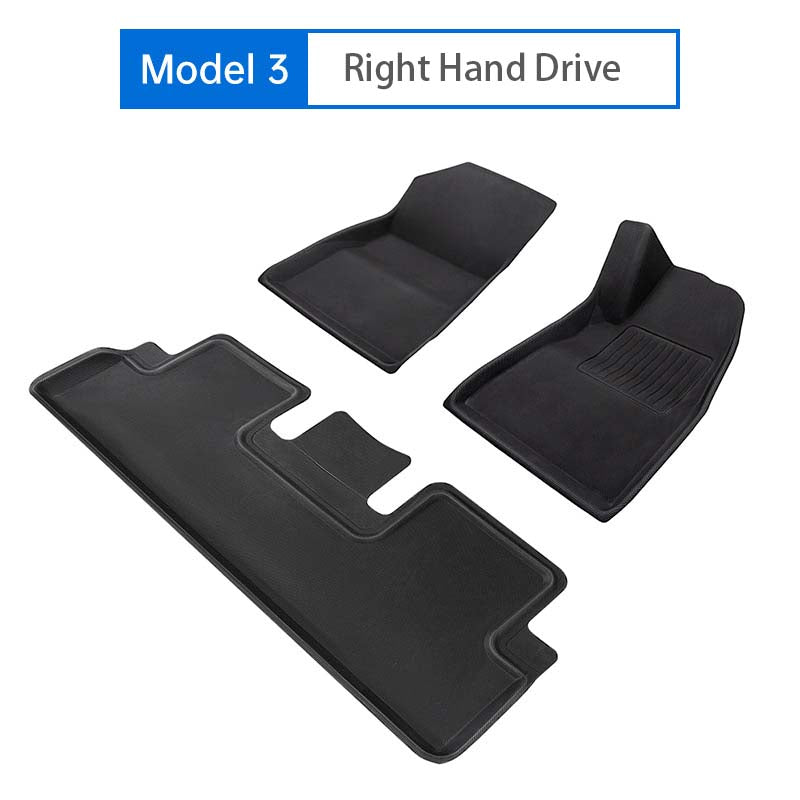 All Weather Floor Mats for Tesla Mode 3/Y